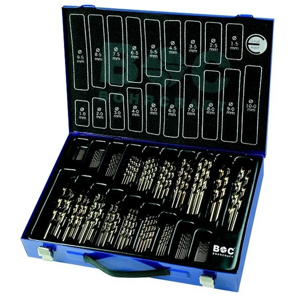 ME70 Coffret 70 forets métaux cobalt HSS-E BOHRCRAFT