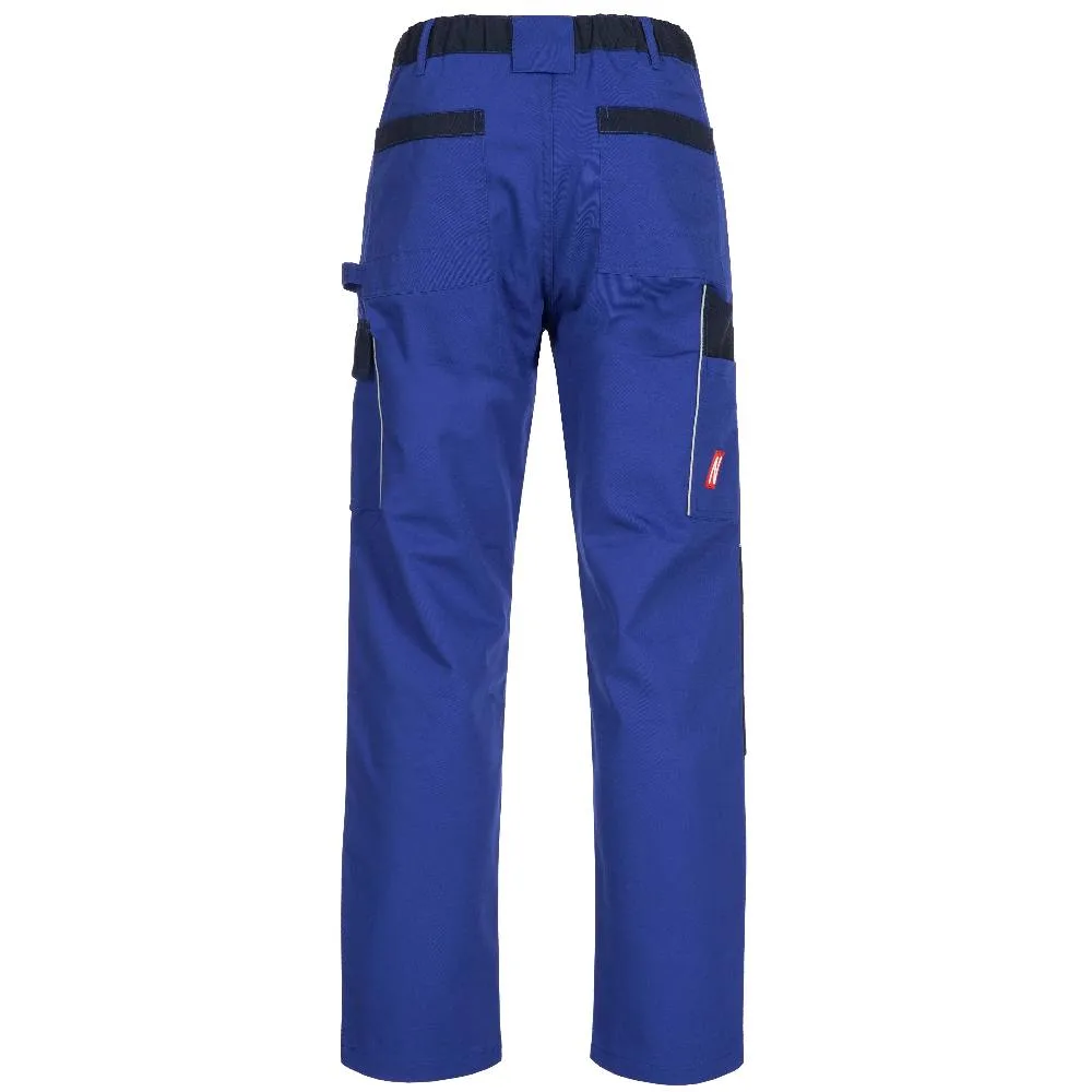 Pantalon de travail bleu et bleu marine NITRAS MOTION TEX LIGHT 7511-dos
