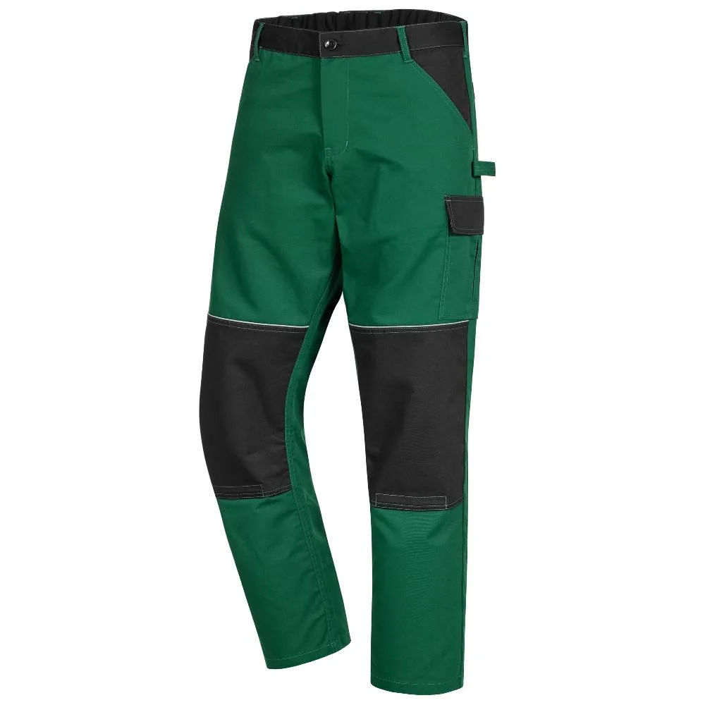 Pantalon de travail vert et noir NITRAS MOTION TEX LIGHT 7514