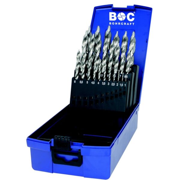 Set De 29 Forets Turbo Cobalt M42 Drill Hog® – Garantie à Vie, Neuf Sous Blister