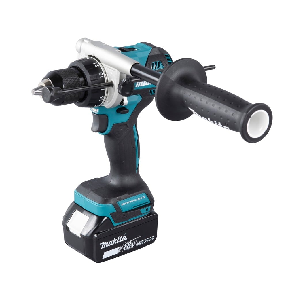 Perceuse visseuse à percussion MAKITA DHP486RTJ 18V 5 Ah - usage intensif