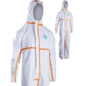 Combinaison de protection chimique jetable type 4-5-6 SINGER PLY600