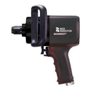 Vue de profil de la clé à chocs pneumatique Red Rooster RRI-3700M avec poignée latérale.