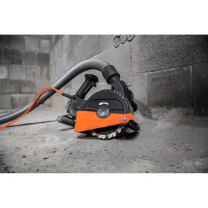 Rainureuse filaire Rhodius RH403S 2300W pour béton et maçonnerie.