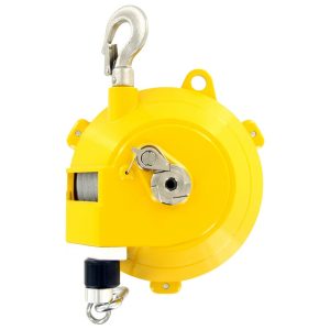 Équilibreur à ressort jaune Red Rooster TW-5C avec câble visible